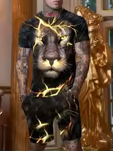 new 3D Leo Men's Sportswear