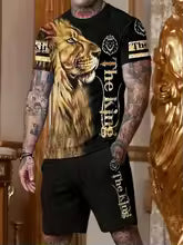 new 3D Leo Men's Sportswear
