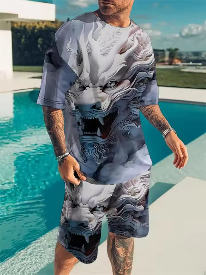new 3D Leo Men's Sportswear